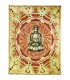Tela Algodon Loto India- Budha Mosaico-Artesana-240 x 210 cm