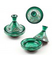 Tajin Mini Carved Ceramic Spice Rack - Moroccan Decoration - ATLAS Model