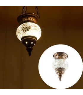 Lampara Turca Mini ( Maftuha)- Cristal Murano - Mosaico