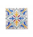Al-Andalus - piastrelle artigianali 14,5 cm - disegni vari - - modello 2