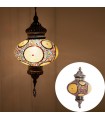 Türkische Lampe - Glas Murano - Mosaik - hohe Qualität - 60 cm
