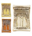Juego 3 Imán Miniatura Puerta Alhambra- 5 cm - Ideal Nevera