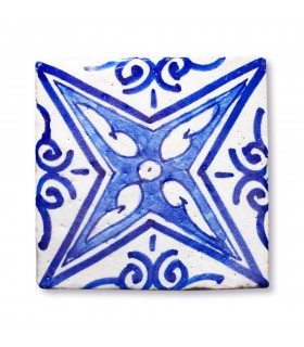 Azulejo Andalusí - 10 cm - Varios Diseños- Artesanal- Modelo 10