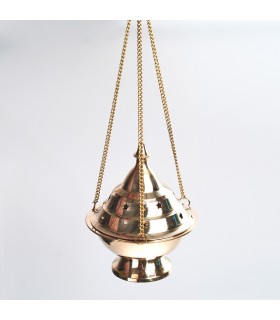 Grande Botafumeiro - incensário bronze - corrente 30 cm