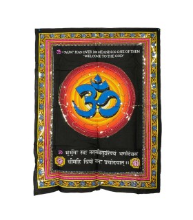 Tela Algodon India- OHM -Artesana-75 x 110 cm - Calidad
