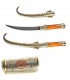 Luxe Dagger Artisan - bois de Osse - Enregistrements Alpaga 40