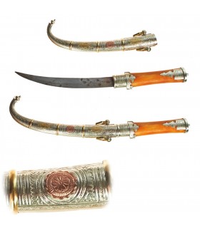 Luxe Dagger Artisan - bois de Osse - Enregistrements Alpaga 40