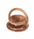 Hölzerne faltbar Korb - Design Heart - 20 cm