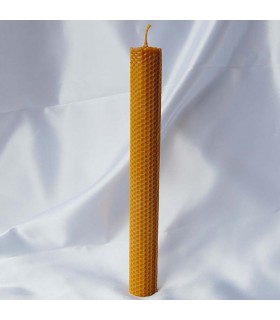 Fatti a mano di cera d'api Vergine vela turno - 29 x 3 cm