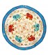 Tappeto rotondo cotone decorazione - progettazione elefanti - - 150 cm