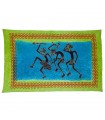 Stoff Baumwolle-Indien - Stamm der Krieger - Handwerker-210 x 140 cm