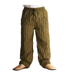 Bombacho Hombre Rayado- Algodón - Talla Unica - Colores