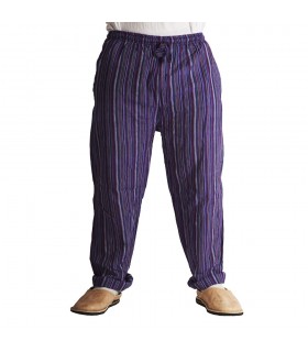 Bombacho Hombre Rayado- Algodón - Talla Unica - Colores