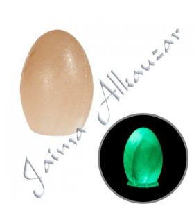 Huevo Sal Himalaya Naranja-Natural Mineral -Color Optional Base