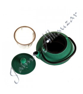 Tetera Hierro Fundido - Gran Calidad - Filtro - 0.6 L Colores