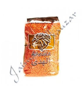 Lenticchie piccole arancione - grande qualità Al Houda - 1 kg-