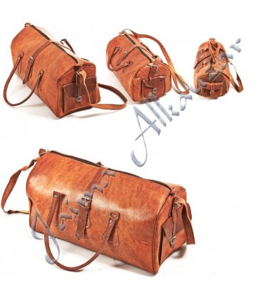 Duffle de voyage en cuir - Handmade - Travel Case - 3 tailles