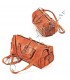 Travel Duffle Leather - Handmade - Travel Case - 3 Sizes