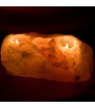 Sal do Himalaia 5 Hole Candle - Natural - Gross Shui - Feng