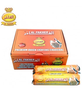 Carbón Al-Fakher Profesional - Gran Calidad - Pastillas - 33 mm