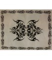 Cotton Fabric-India-Celtic Tattoo-Artisan-210 x 240 cm