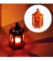 Lantern- Octagonal- Jaima- Various Colors- 11 cm