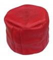 Small High Puff - Engraved Leather - Aliun Model
