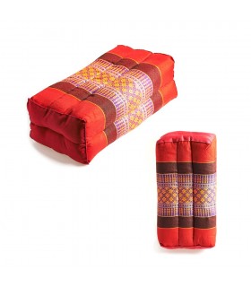 Cojín Rectángular Tailandes - Borados Etnicos - Incluye Relleno - 34 cm