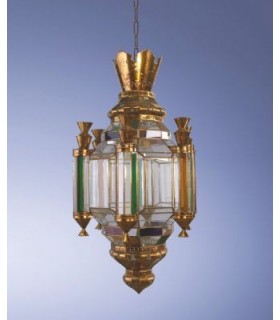 Farol Envejecido Modelo Renacimiento Corona - Serie Andalusí Granadina - Varios Acabados