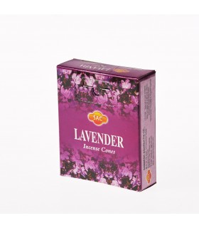 Weihrauch Lavendel Kegel-Agarbathi - 20 gr