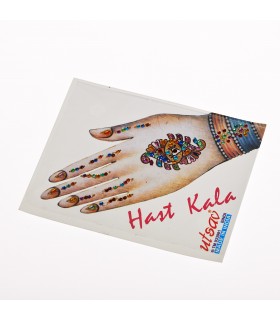 Aufkleber - Hand - Bindi
