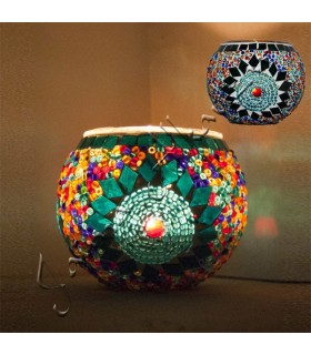 Türkische Kerze - Murano Glas - Handwerk türkische Größe 2