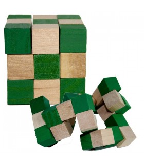 Juego Cubo Serpiente Andalucia - Ingenio - Rompecabezas - 5x5 cm