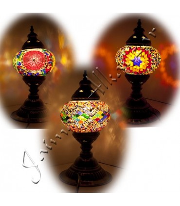 Lampara Turca - Suelo - Cristal Murano - Mosaico