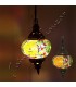 Mosaico lampada turco - vetro Murano - - 13 cm