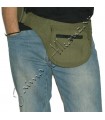 Fanny artigianato - tessuto cotone - 4 tasche