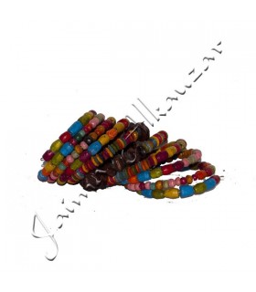 Brazalete Madera Muelle - Multicolor