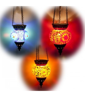 Lampara Turca ( Maftuha) - Cristal Murano - Mosaico