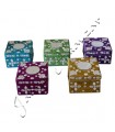 Helle Box mit Spiegel - mehrere Farben-floralen Motiven