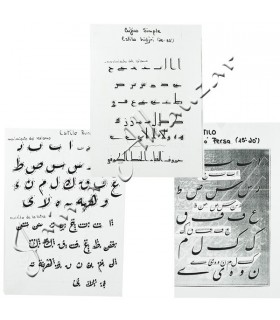 Pack 3 Kalam-Escritura Arabe-Inclinación Suave-Ruca Farsi Cufico