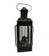 Lampada ad olio paraffina - forgiatura e Cristal-Base con cotone stoppino - Lanterna