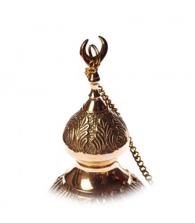 Incensario Andalusí con cadena- Bronce -DELUXE- Edición Limitada