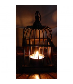 Farol Jáula para Vela - Hecho en Cobre