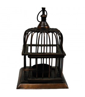 Farol Jáula para Vela - Hecho en Cobre