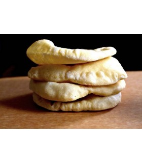 Pan de Pita Artesano - Kebab - Shawarma - Bolsa con 5 Unidades