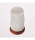 Selenito lâmpada Mineral Natural - USB - porta-malas