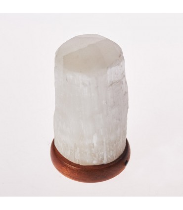 Selenite lamp Natural Mineral - USB - trunk