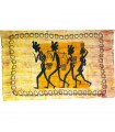 Tela Algodon India-De Camino al Mercado -Artesana-140 x 210 cm