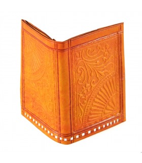 Leather purse Rectangular - Leather Engraving - Various Colors