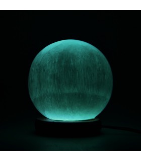 Lámpara Selenita Esfera - USB